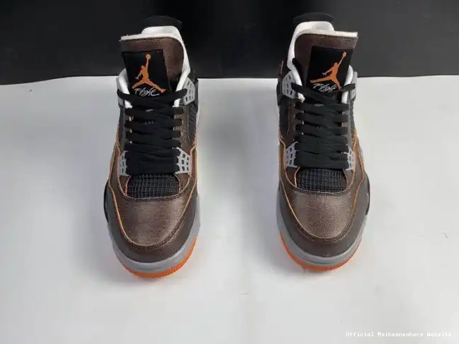 Official Maikesneakers 4 Air Retro (W) Jordan CW7183-100 Starfish 0612